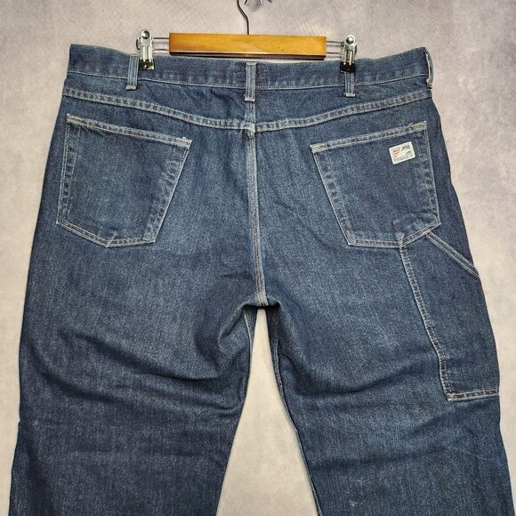 Tyndale FR Jeans Mens 38x33 Blue Arc Rated Flame Resistant Workwear USA Denim - Picture 1 of 16